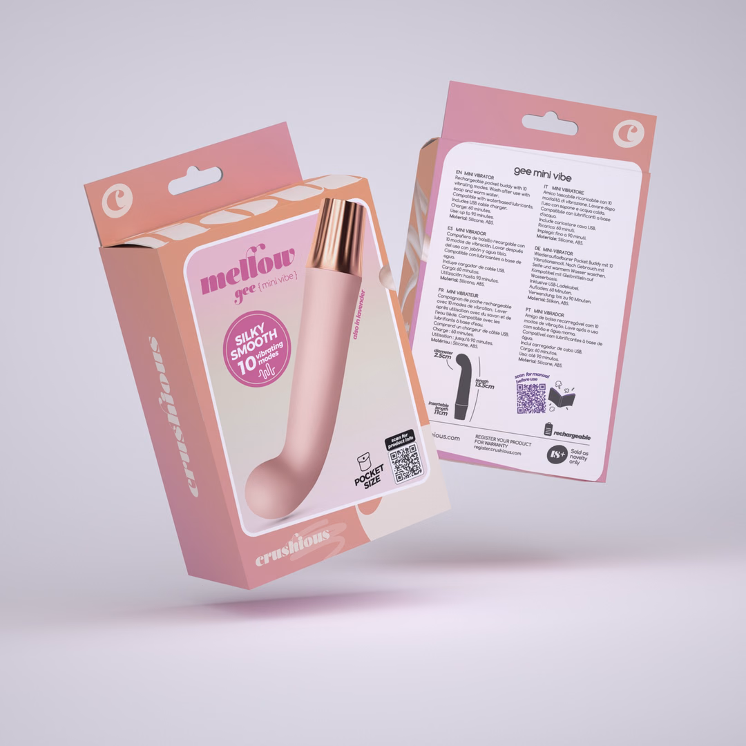 Mellow Gee - Mini G-Spot Vibrator - Pink - 2