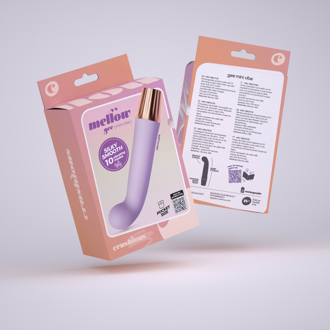 Mellow Gee - Mini G-Spot Vibrator - Lavender - 2