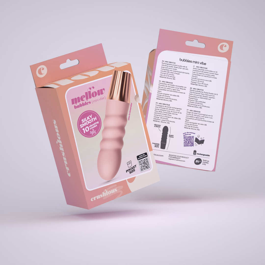 Mellow Bubbles - Mini Vibrator - Pink - 2