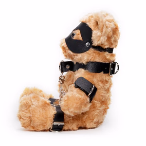 Crushito – Bondage Teddy Bear – 31 cm – Black – 2 Crushito - Bondage Teddy Bear - 31 cm - Black - 2