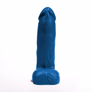 Hoenir XL - Realistic Dildo with Balls - 9 / 23 cm - Blue - 2