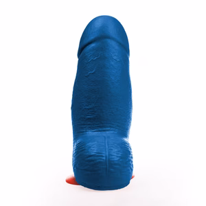 Dagr XL – Realistic Thick Dildo with Balls – 8.3 / 21 cm – Blue – 2 Dagr XL - Realistic Thick Dildo with Balls - 8.3 / 21 cm - Blue - 2