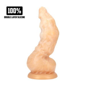 Golden Alien Invader - Silicone Dildo - Golden