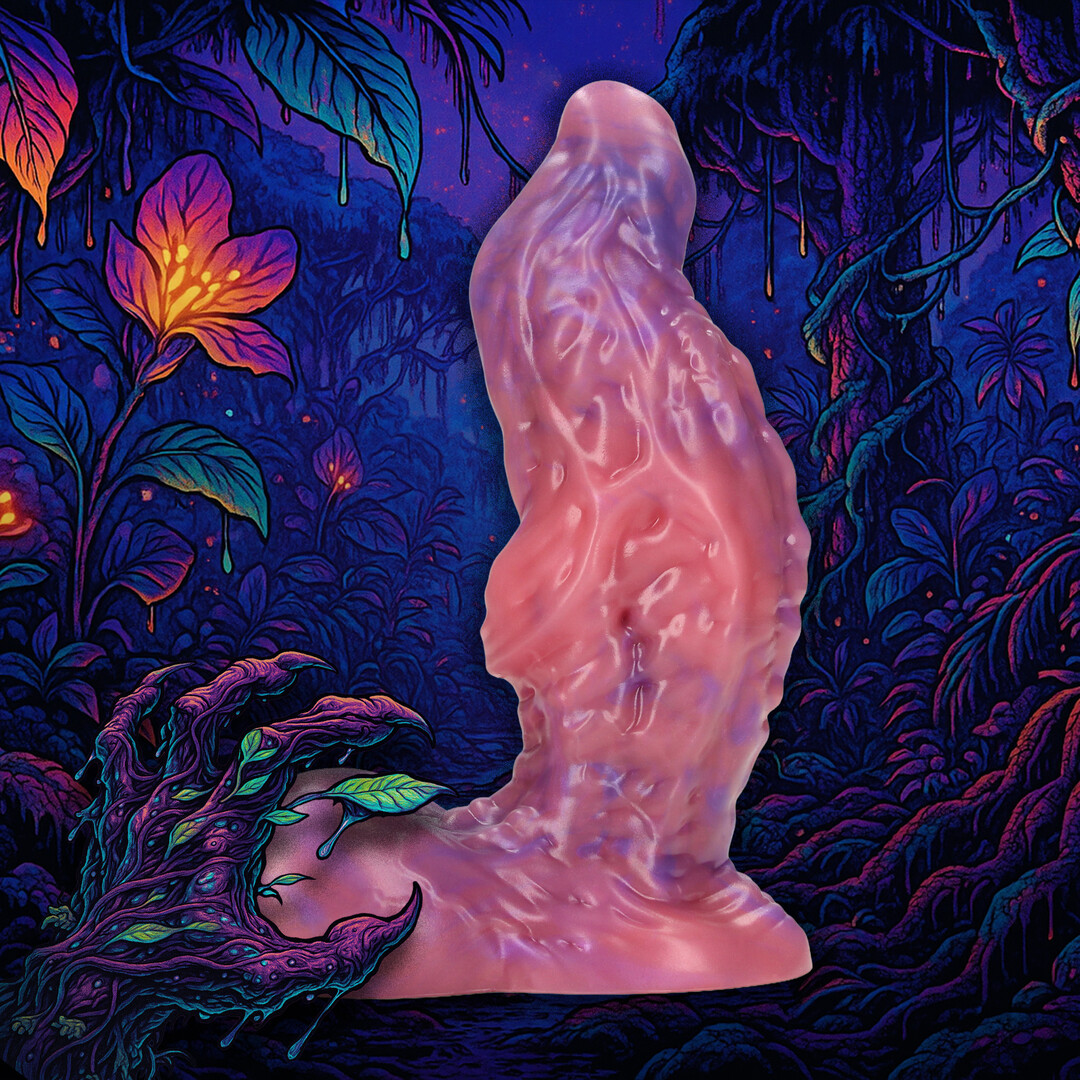 Galactic Ravager - Silicone Dildo - Purple - Image 4