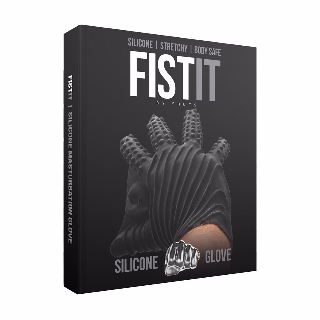Masturbation Glove - Black - 2