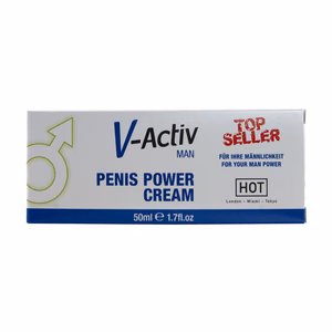 V-Activ - Penis Power Cream for Men - 2 fl oz / 50 ml - 2