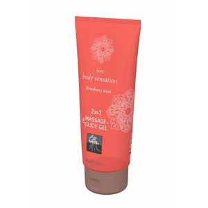 2 in 1 Massage and Glide Gel – Strawberry – 7 fl oz / 200 ml – 2 2 in 1 Massage and Glide Gel - Strawberry - 7 fl oz / 200 ml - 2
