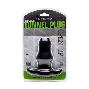 Double Tunnel Plug – Hollow Butt Plug – M – 2 Double Tunnel Plug - Hollow Butt Plug - M - 2