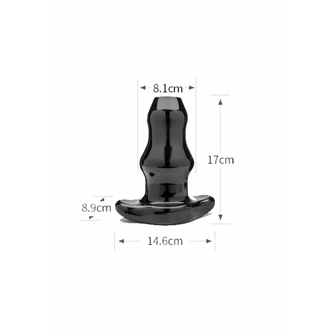 Double Tunnel Plug - Hollow Butt Plug - XL - 3