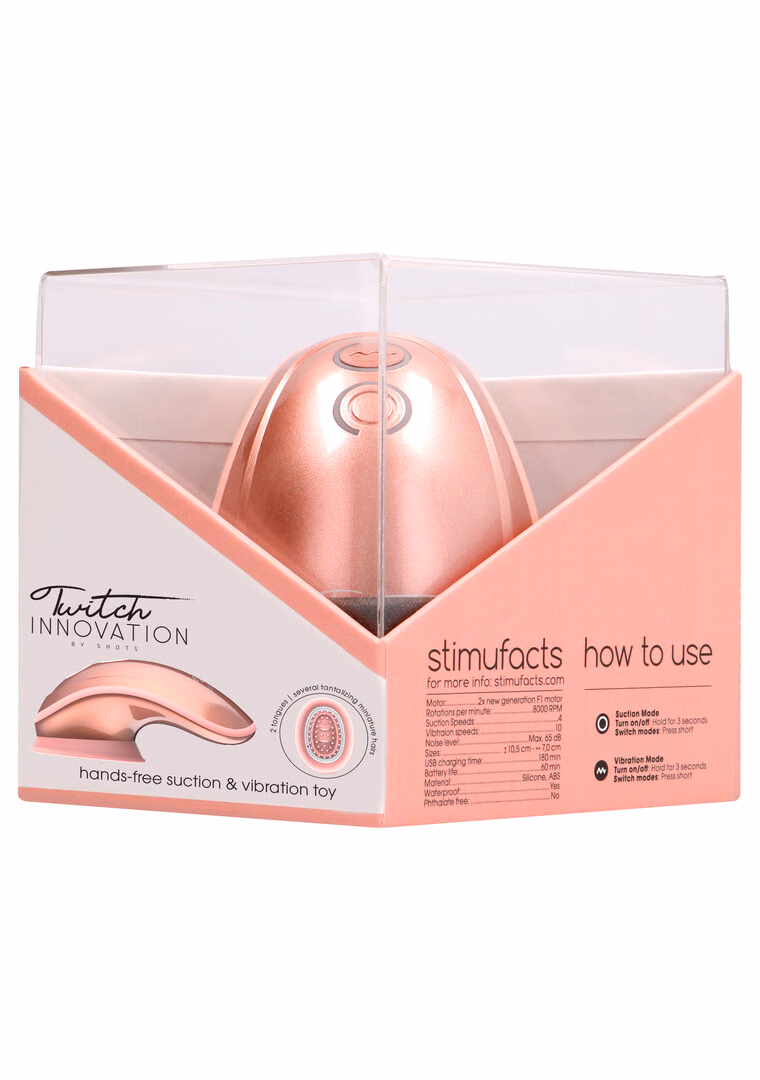 Twitch - Handsfree Suction and Vibration Toy - 2