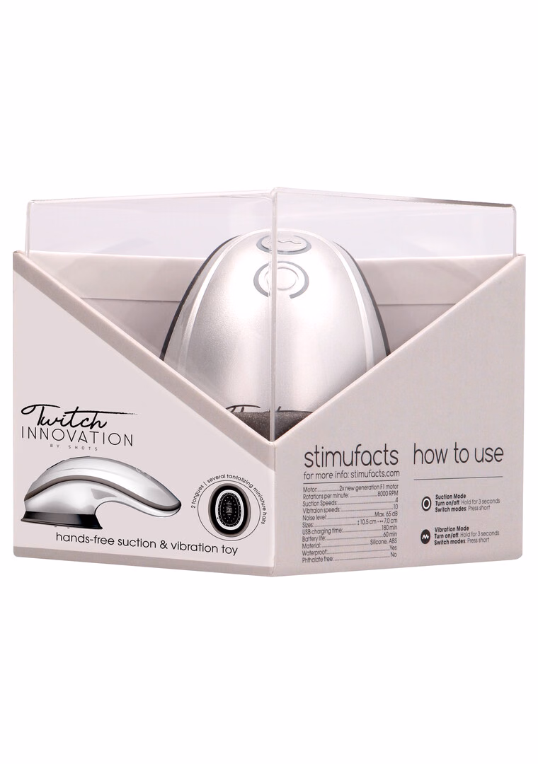 Twitch - Handsfree Suction and Vibration Toy - 2