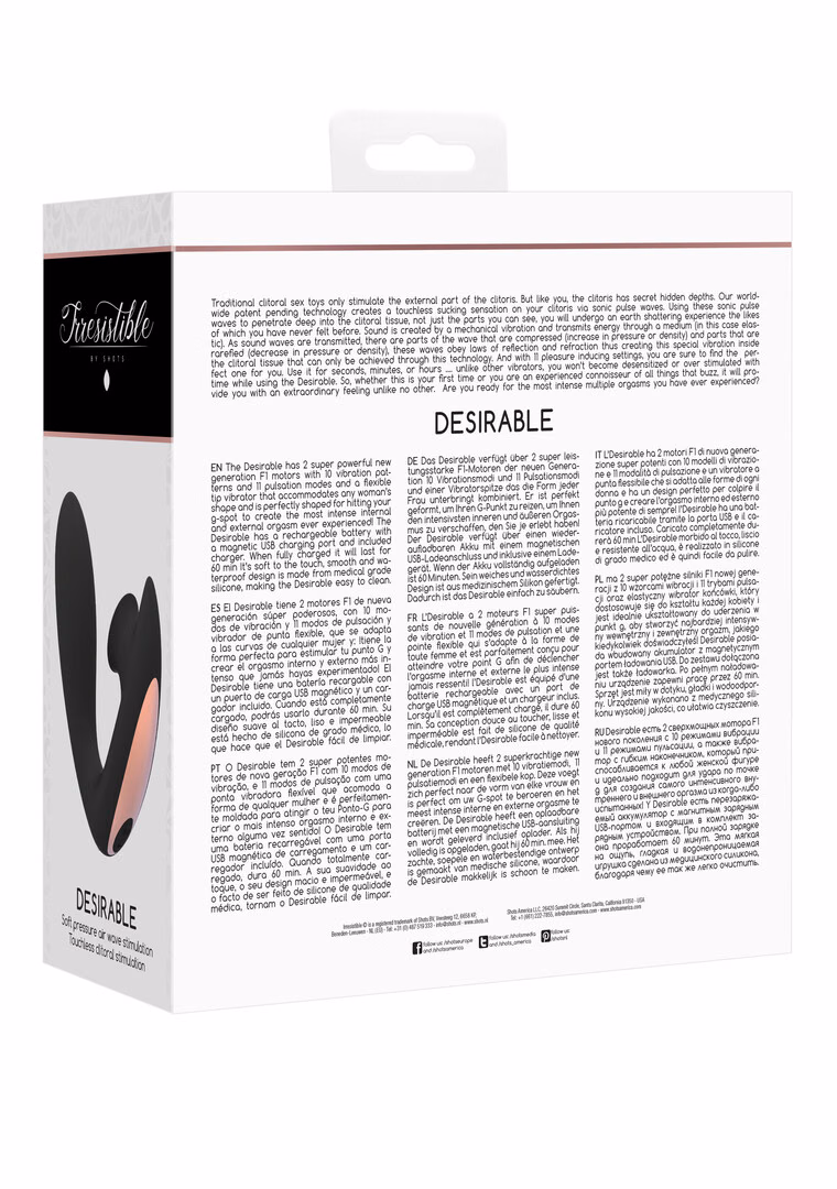 Desirable - Bendable Air Pulse Vibrator - 3