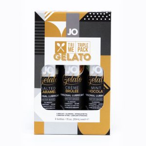 Tri-Me Triple Pack - Gelato - Gift Set with Three Lubricants - 1 fl oz / 30 ml