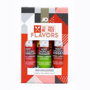 Tri-Me Triple Pack - Flavors - Gift Set with Three Lubricants - 1 fl oz / 30 ml