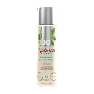 Naturals - Peppermint and Eucalyptus - Massage Oil - 4 fl oz / 120 ml