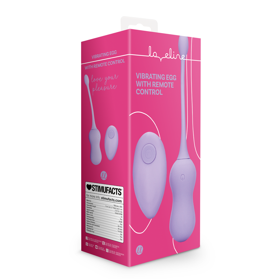 Vibrating Egg with Remote Control - Violet Harmony - Image 2
