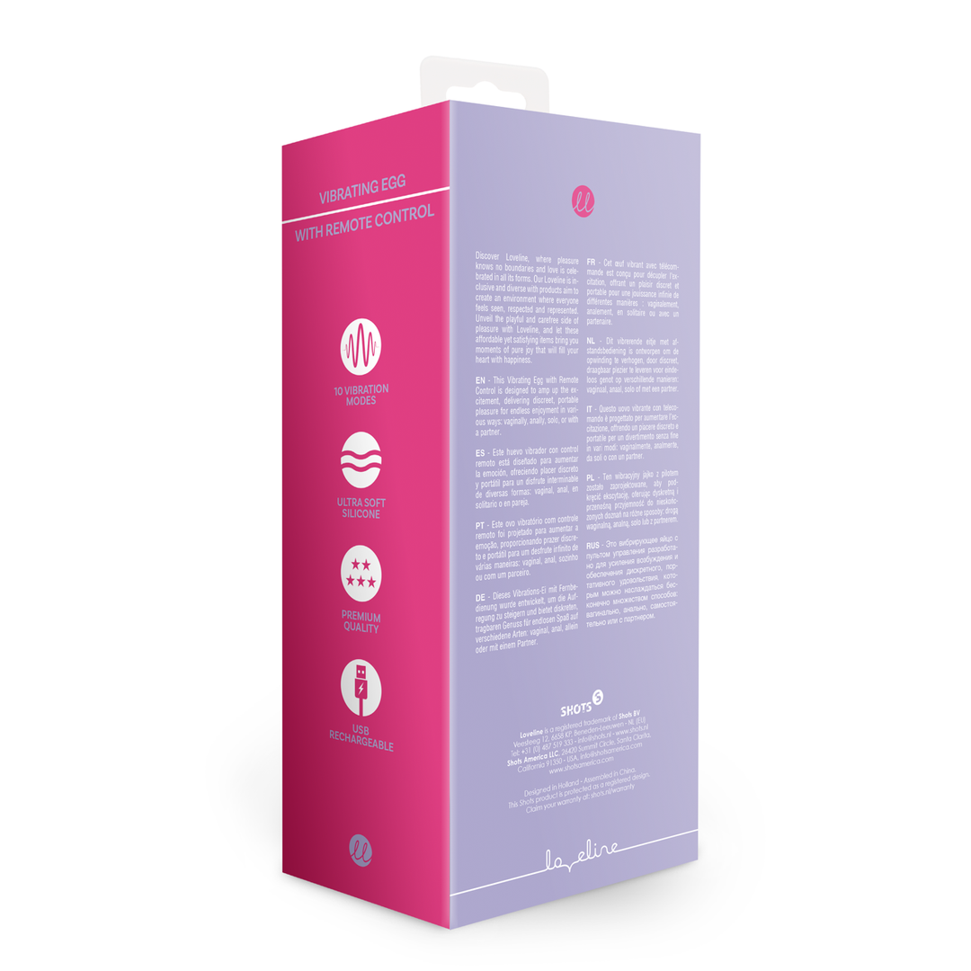 Vibrating Egg with Remote Control - Violet Harmony - Image 3
