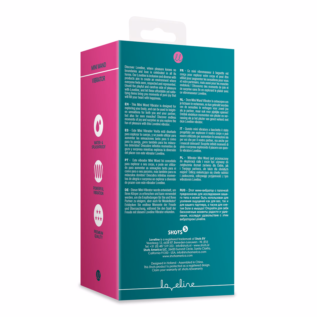 Mini Wand Vibrator - Ancient Sea - 3