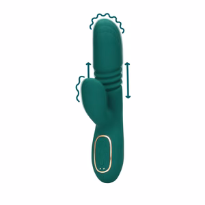 Thrusting and Warming Rabbit Vibrator - Ancient Sea