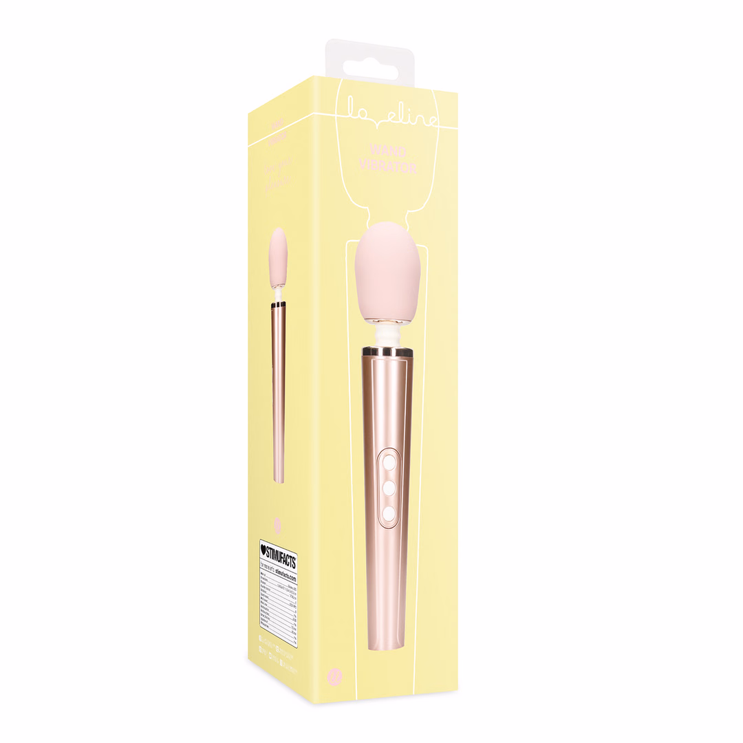 Wand Vibrator – Rose Pink – 2 Wand Vibrator - Rose Pink - 2