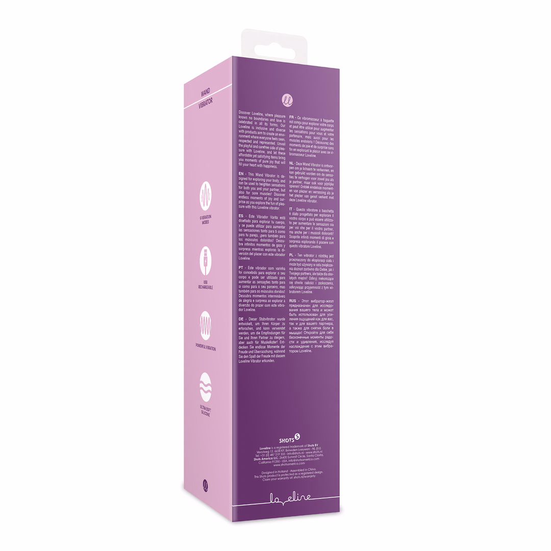Wand Vibrator - Purpleberry - 3