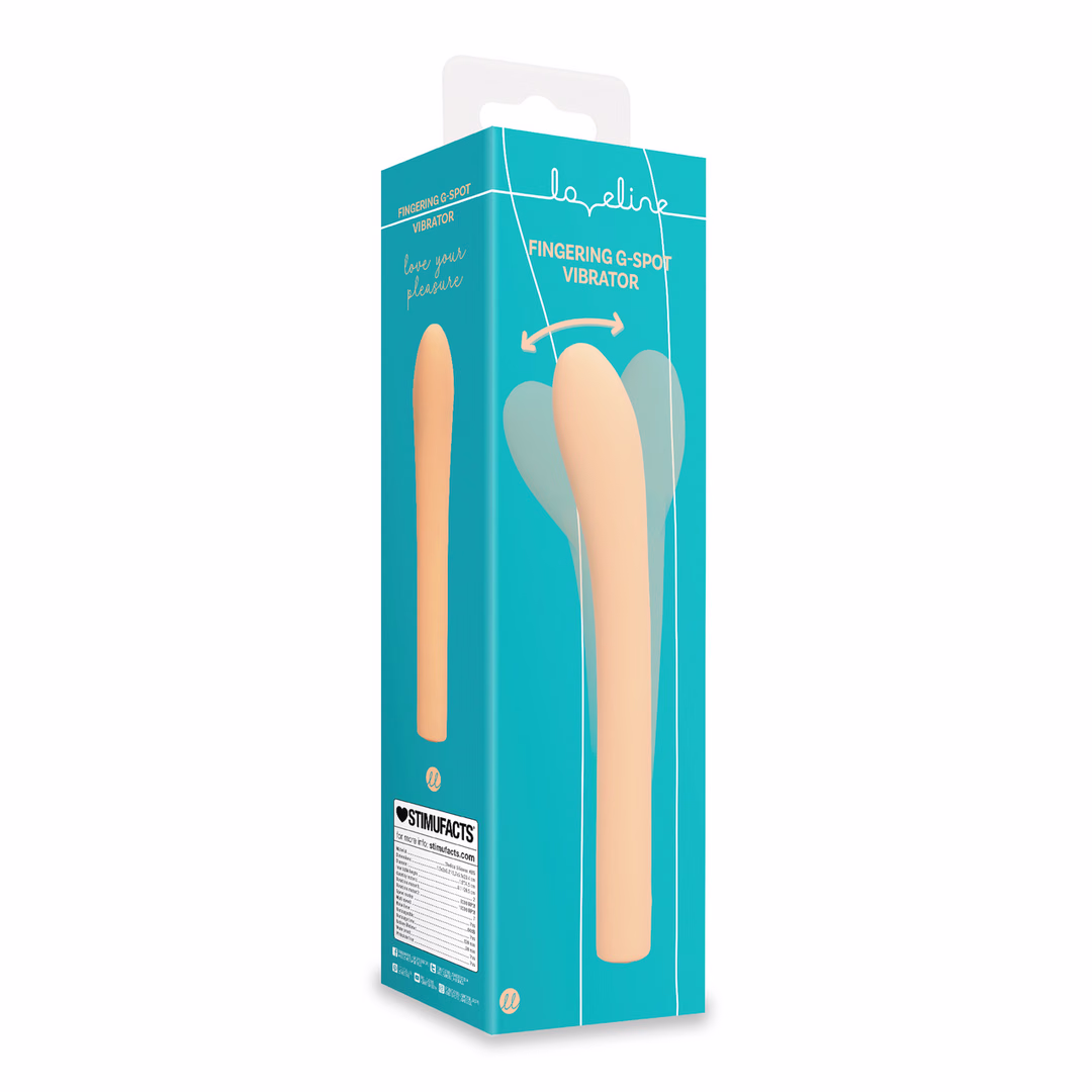 Fingering G-Spot Vibrator - Peach Fuzz - 2