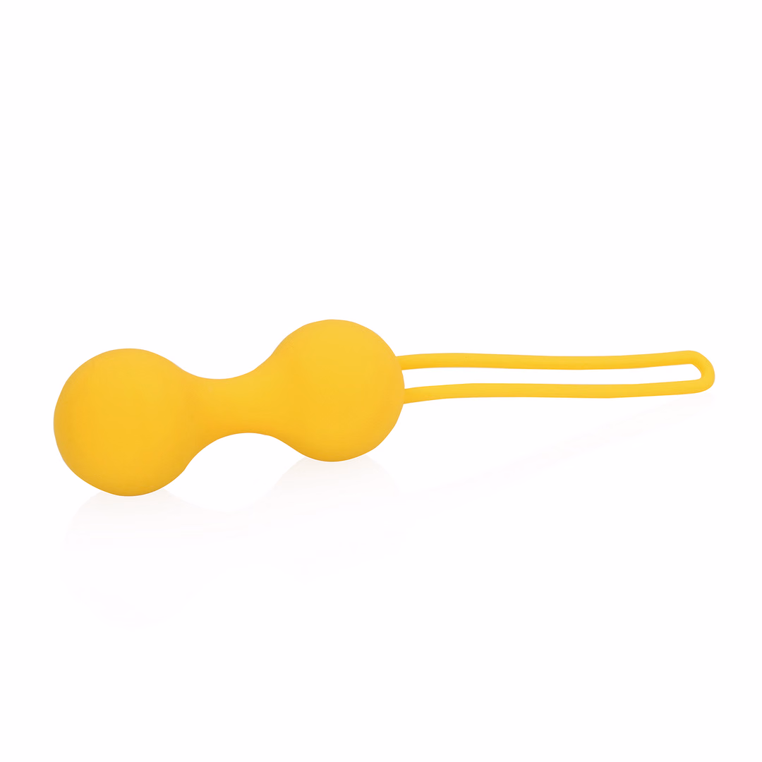 Kegel Ball Exercise Set - Lemonade Yellow - 4
