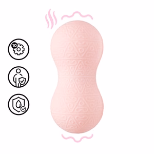 Vibrating and Heating Massager - Pink