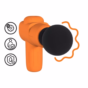 Mini Rechargable Microboost Massager - Orange