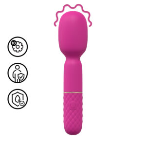 Mini Wand Vibrator - Pink