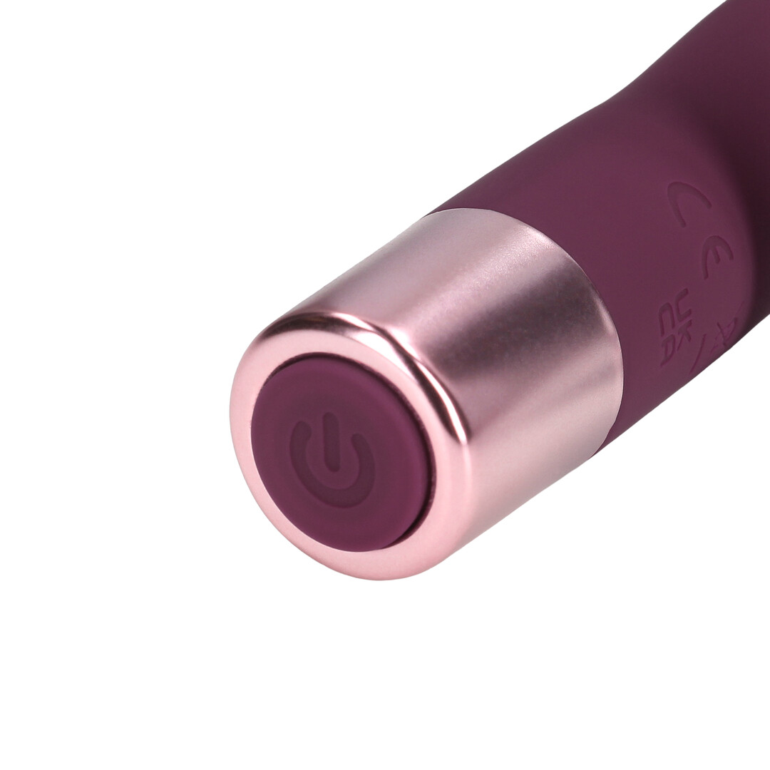 Mini Classic Wand Vibrator - Burgundy - Image 4