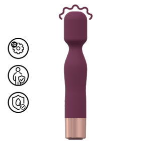 Mini Classic Wand Vibrator - Burgundy