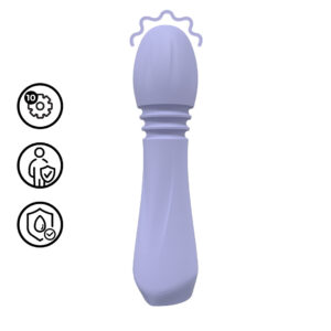 Mini Flexible Wand Vibrator - Lavender