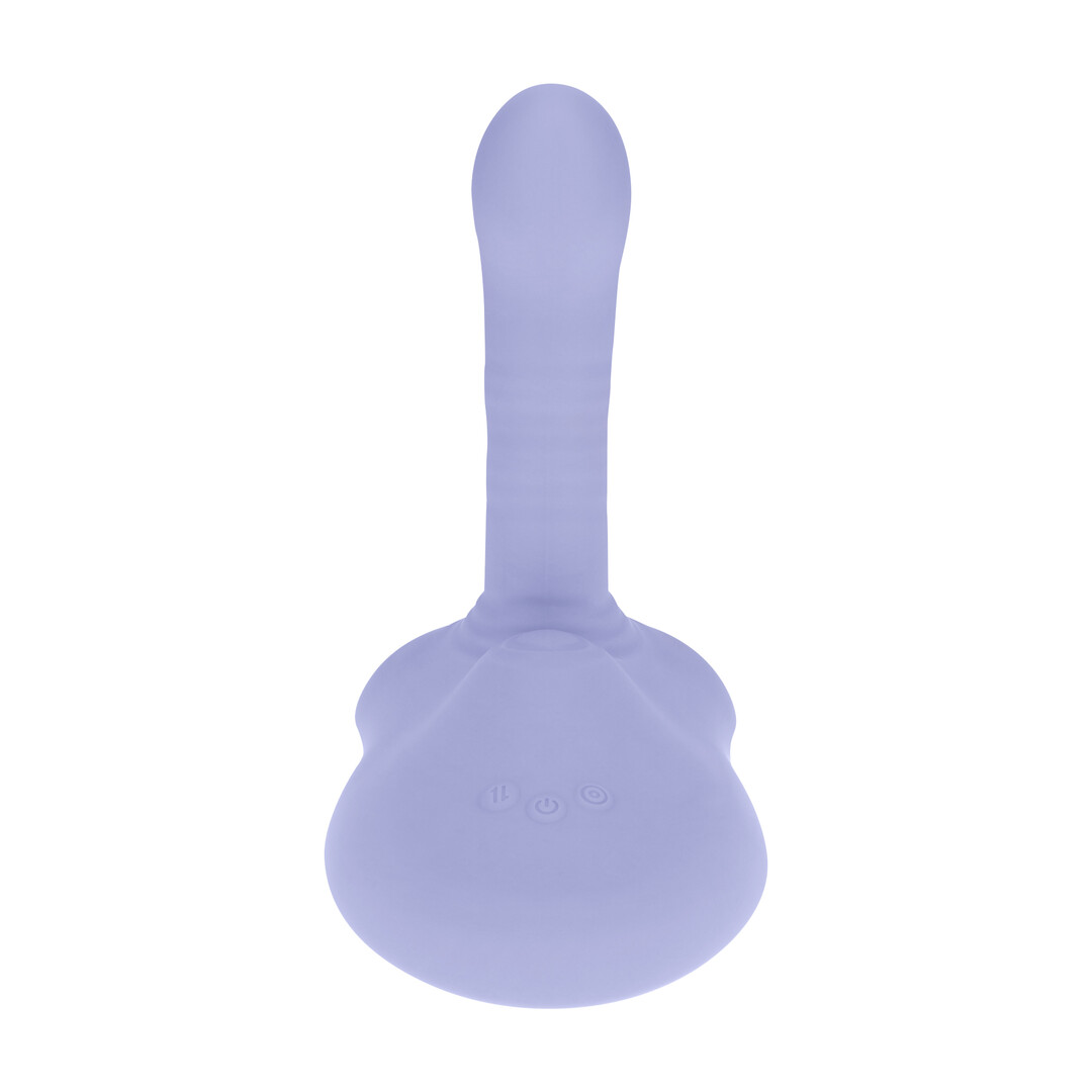 Vibrating Pulse and Thrust Seat - Purple - Image 4