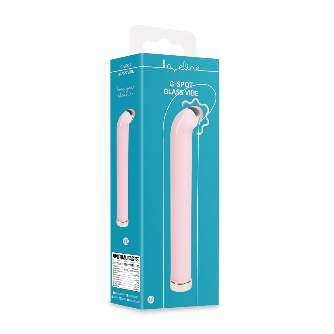 Glass G-Spot Vibe - Pink - Image 2