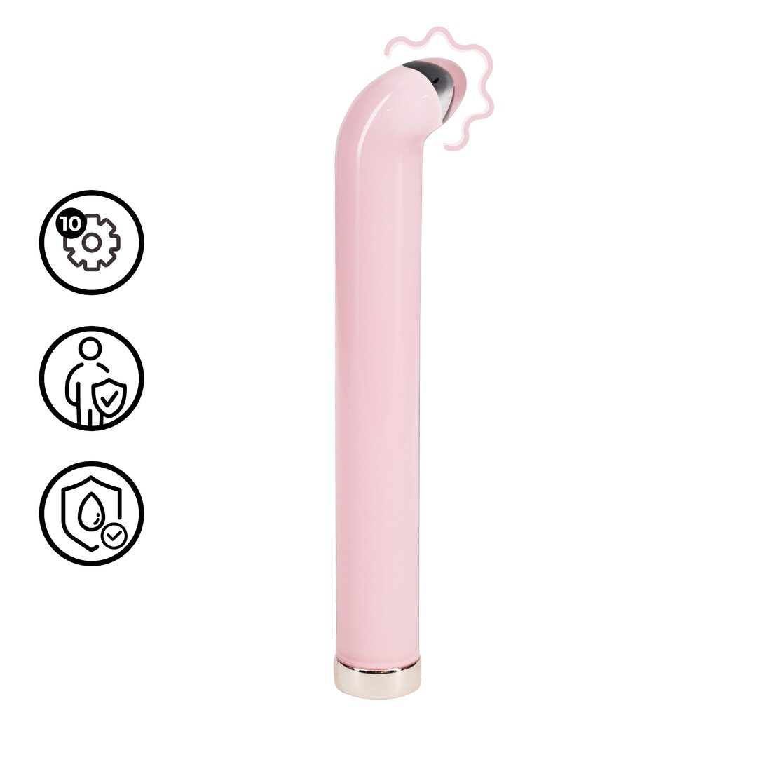Glass G-Spot Vibe - Pink