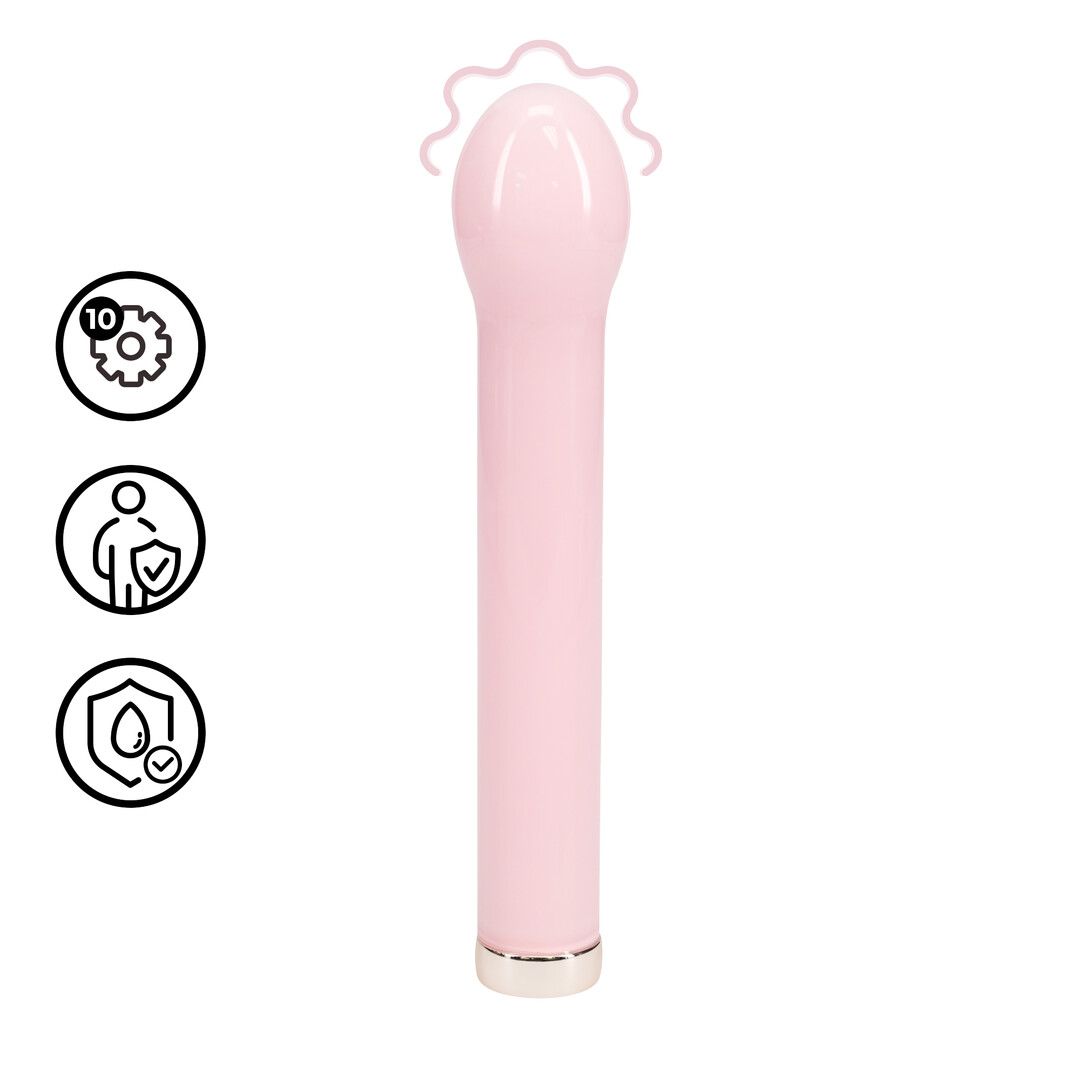 Glass Bulb Shaped Vibe - Pink