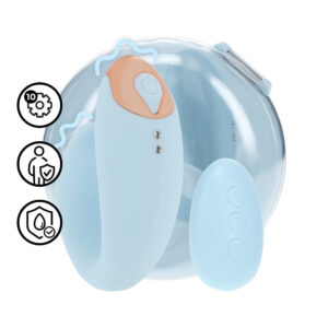 Daydream - Compact G-Spot Vibrator with Remote Control - Blue