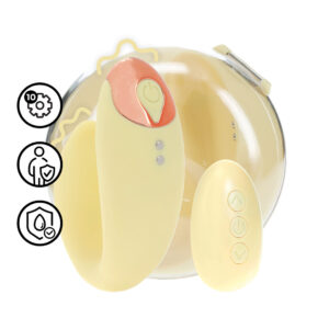 Daydream - Compact G-Spot Vibrator with Remote Control - Yellow