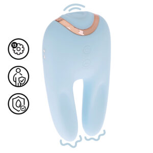 Bonnie - Double-ended Tapping Vibrator - Blue