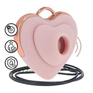 Luvie - Heart-shaped AirTap Vibrator - Pink