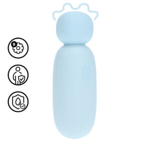 Mochi - Mini Chunky Wand Vibrator - Blue