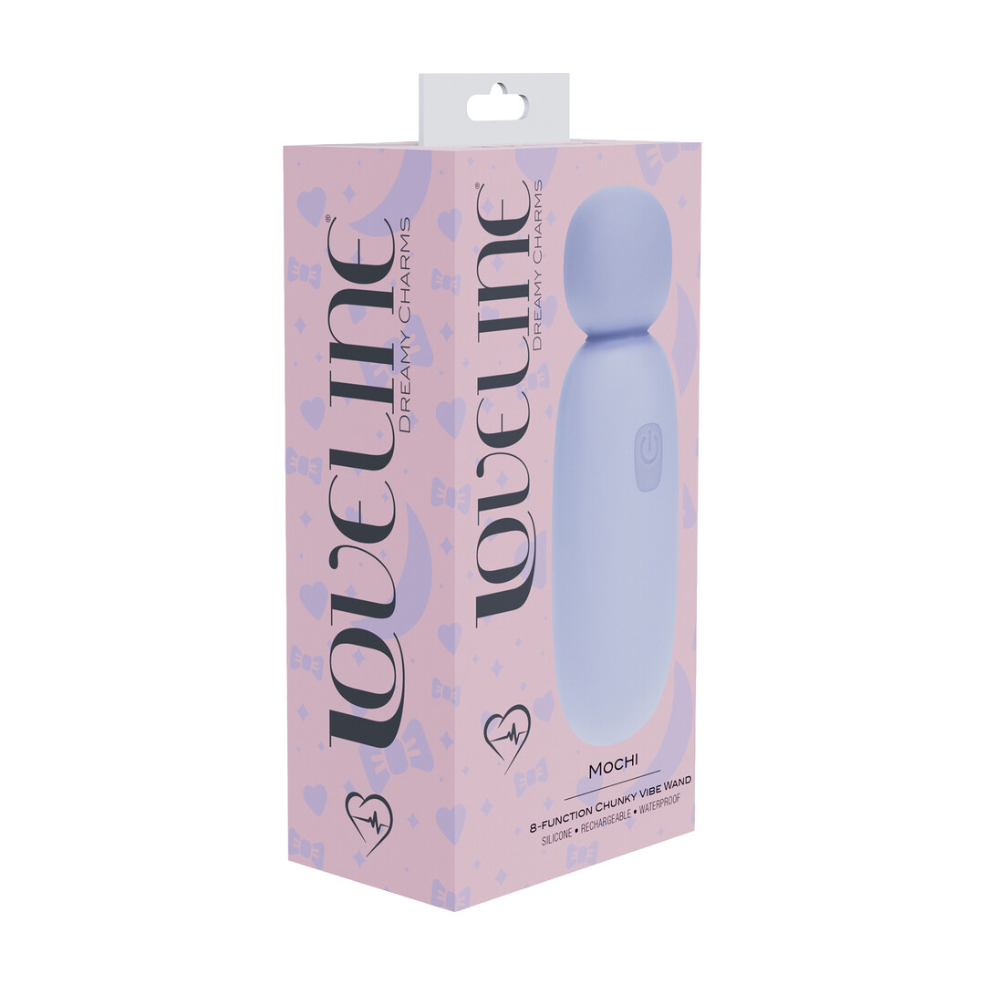 Mochi - Mini Chunky Wand Vibrator - Lavender - Image 2