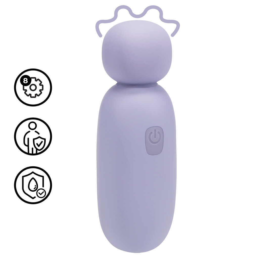 Mochi - Mini Chunky Wand Vibrator - Lavender