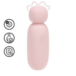 Mochi - Mini Chunky Wand Vibrator - Pink