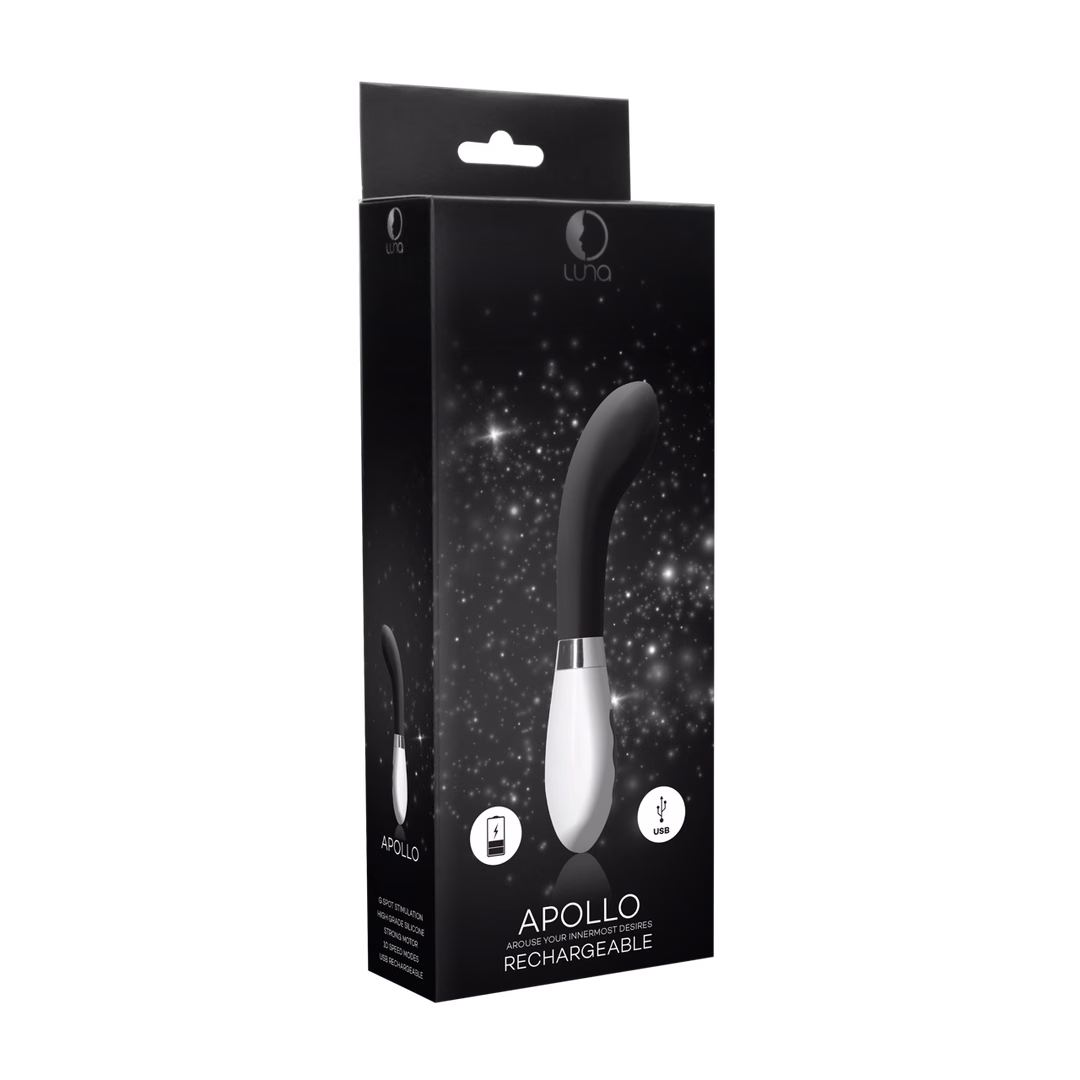 Apollo - Rechargeable Vibrator - Black - 2