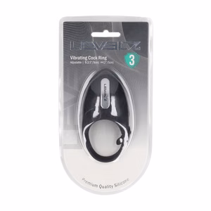 Adjustable Vibrating Silicone Cockring – Black – 2 Adjustable Vibrating Silicone Cockring - Black - 2