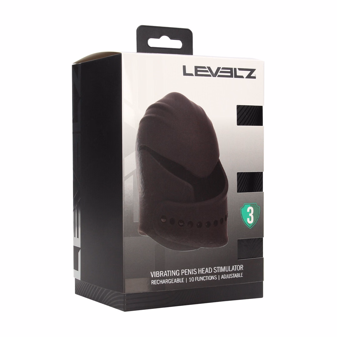 Adjustable Vibrating Silicone Penis Head Stimulator – Black – 2 Adjustable Vibrating Silicone Penis Head Stimulator - Black - 2