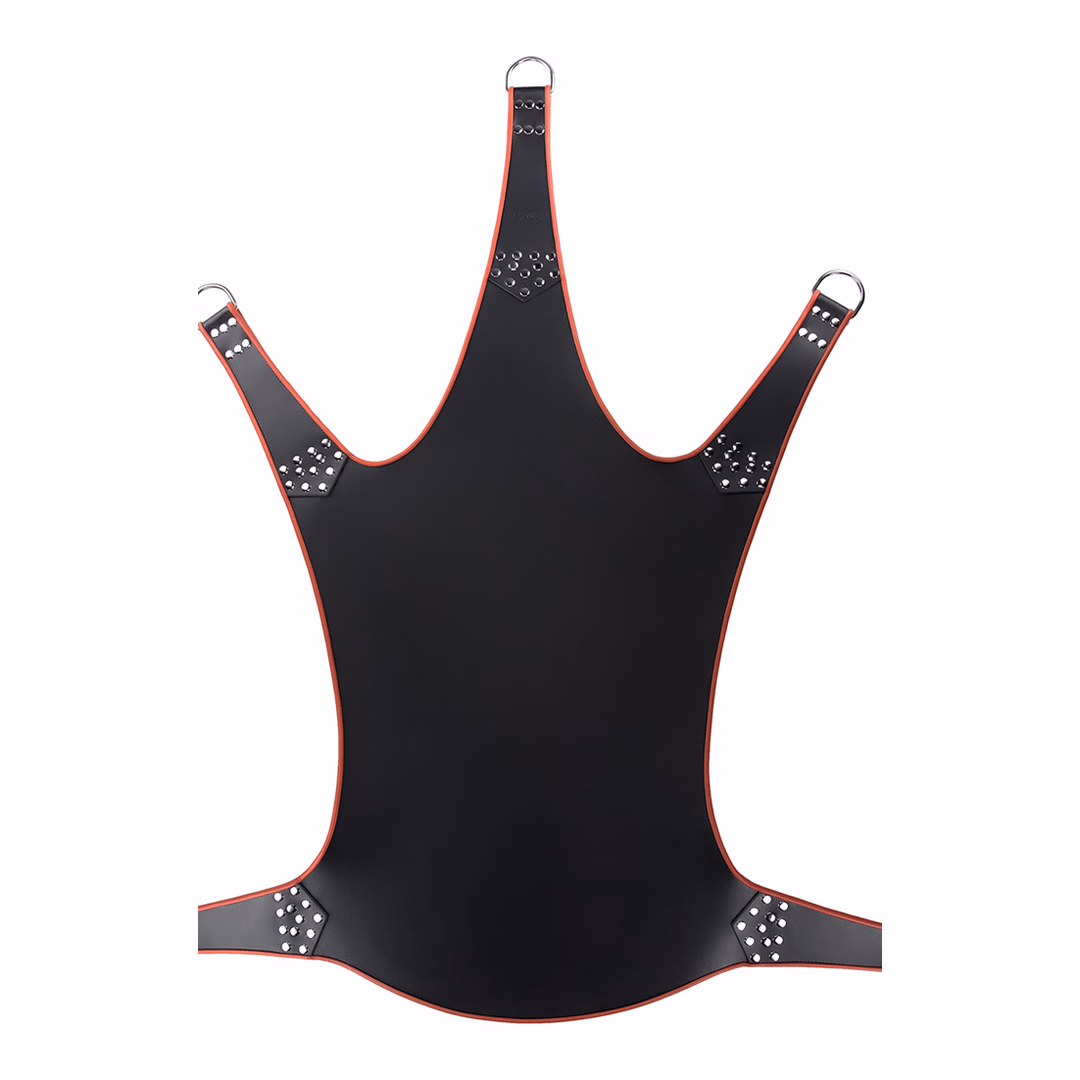 Leather Sling with Red Piping 5 Points - 2