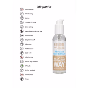 Vegan Waterbased Lubricant - 5 fl oz / 150 ml - 2